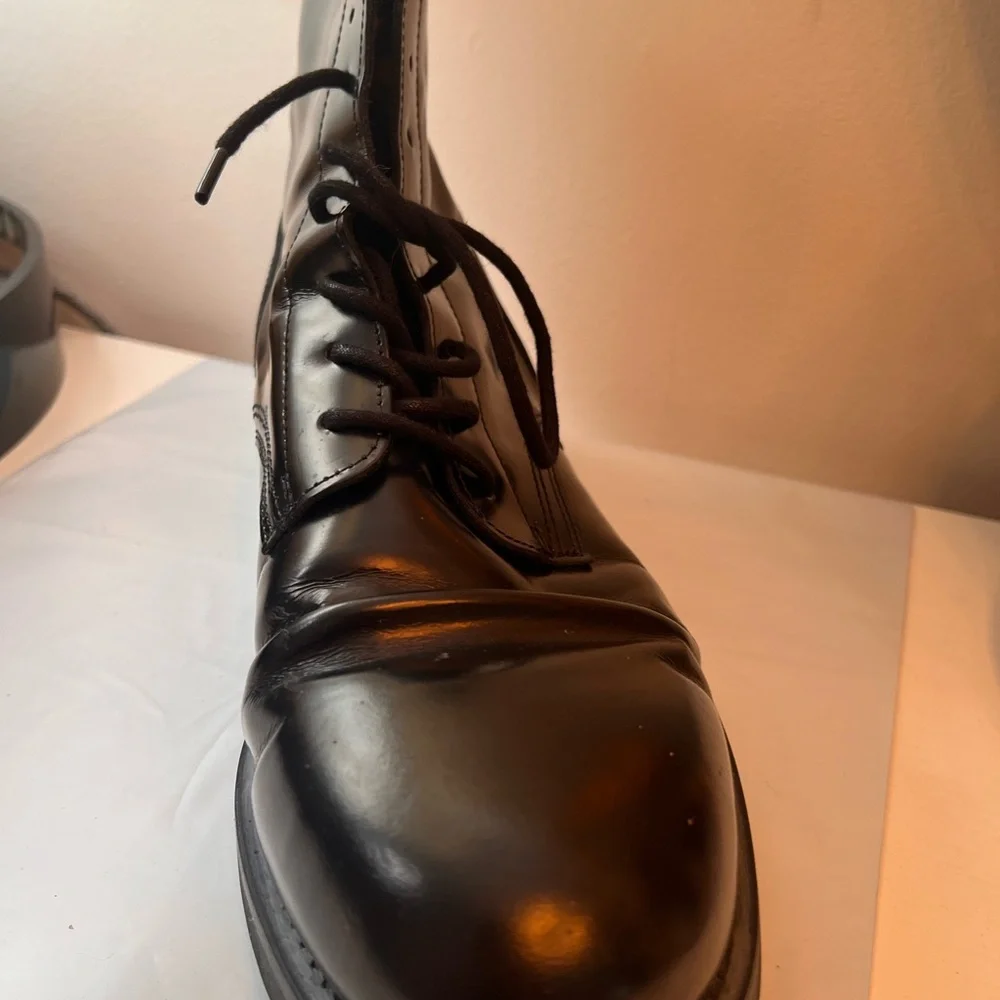 Rare Scotch Soda  Men's Leather Boots Black, Size11.5 - Picture 11 of 16